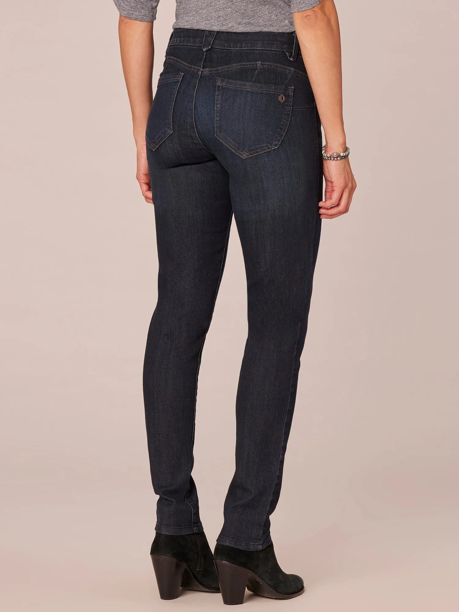 34" Inseam Long Indigo "Ab"solution® Jegging