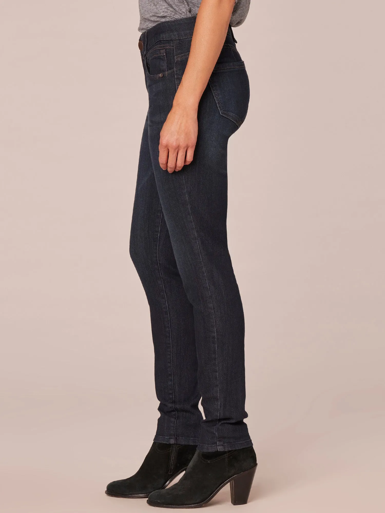 34" Inseam Long Indigo "Ab"solution® Jegging