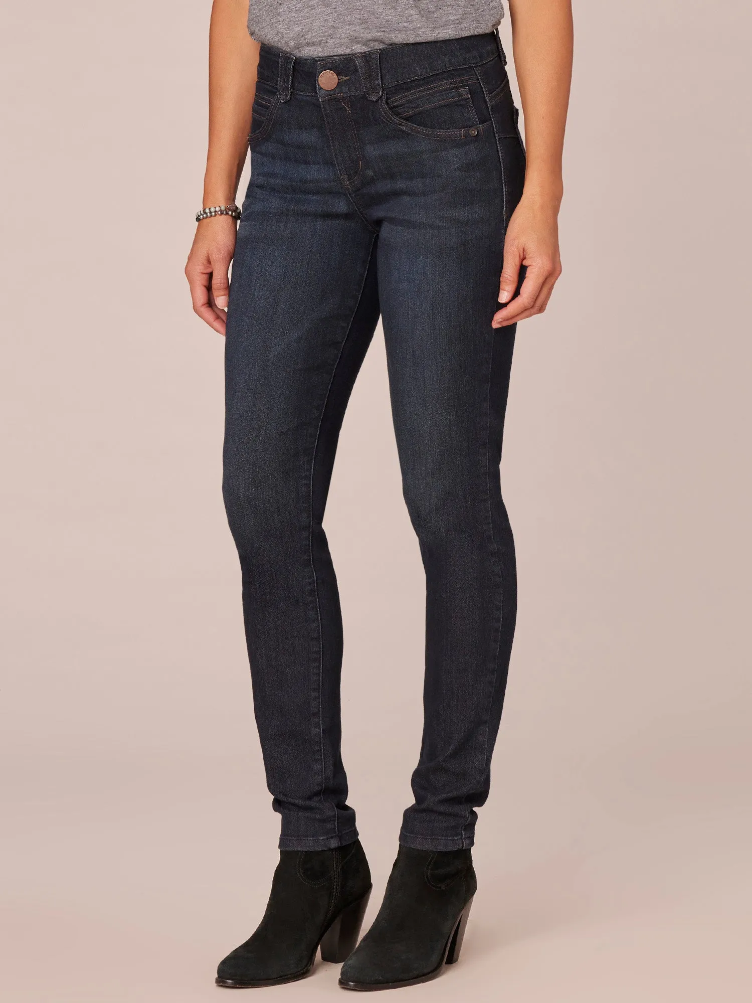 34" Inseam Long Indigo "Ab"solution® Jegging