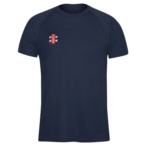 3MI Cricket Adult's Navy Matrix T-Shirt