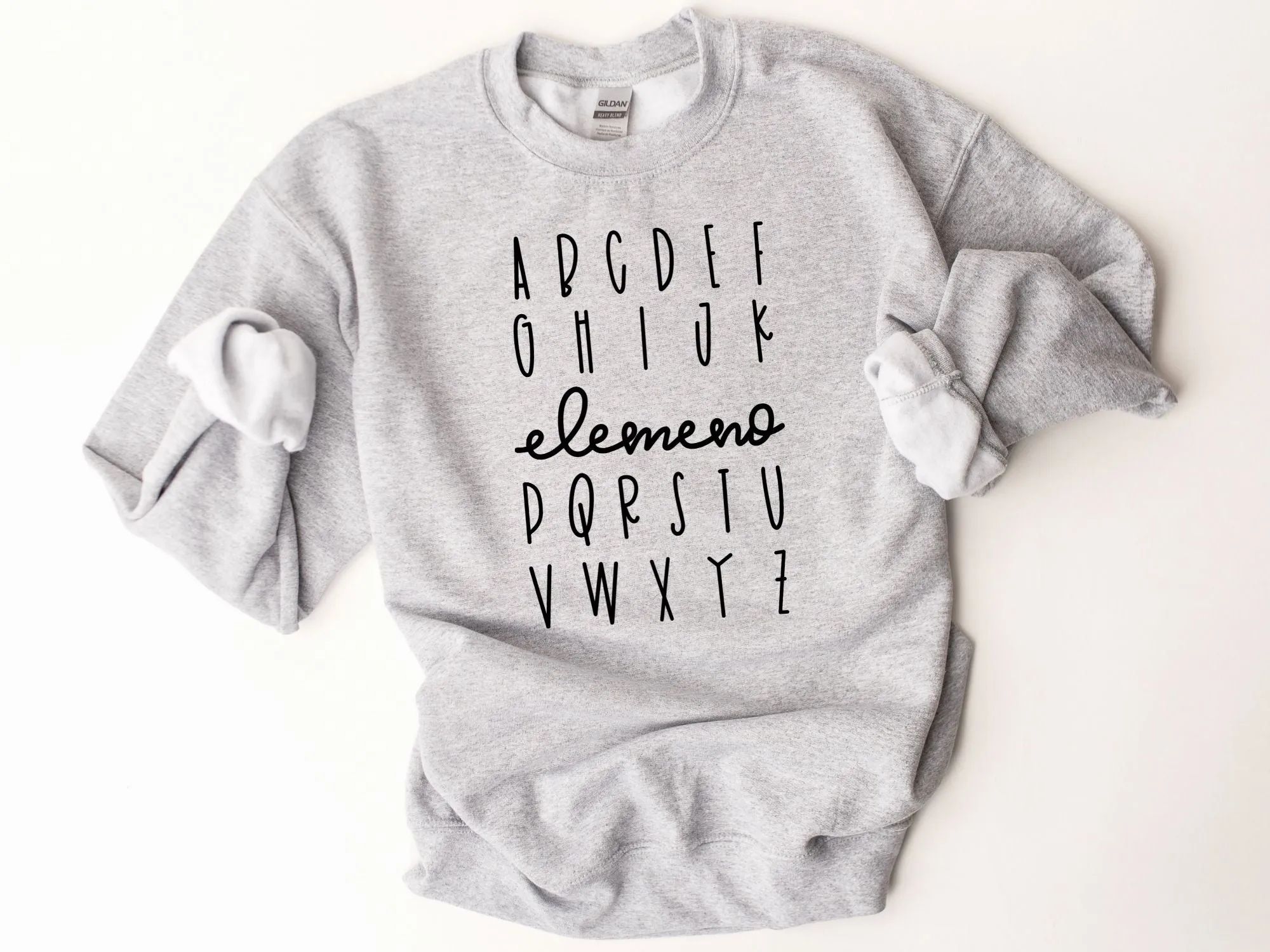 ABC Elemeno Teacher Unisex Fit Sweatshirt