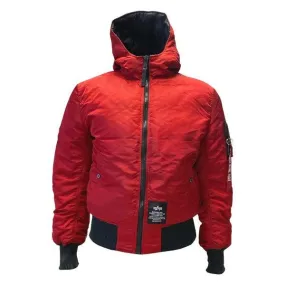 ALPHA HOODED REVERSABLE PUFF JACKET