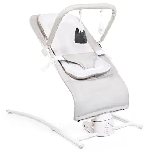 Alpine Wave Deluxe Bouncer with Motion - Driftwood Gray