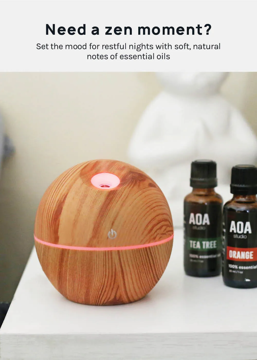 AOA Essential Oils   Diffuser Kit - Calm