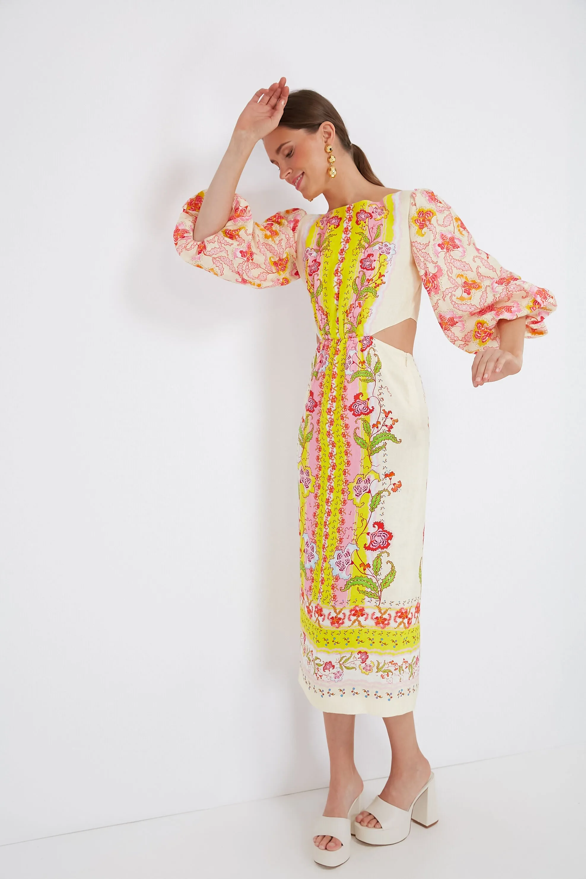 Aphrodite Borders Neelam Maxi Dress