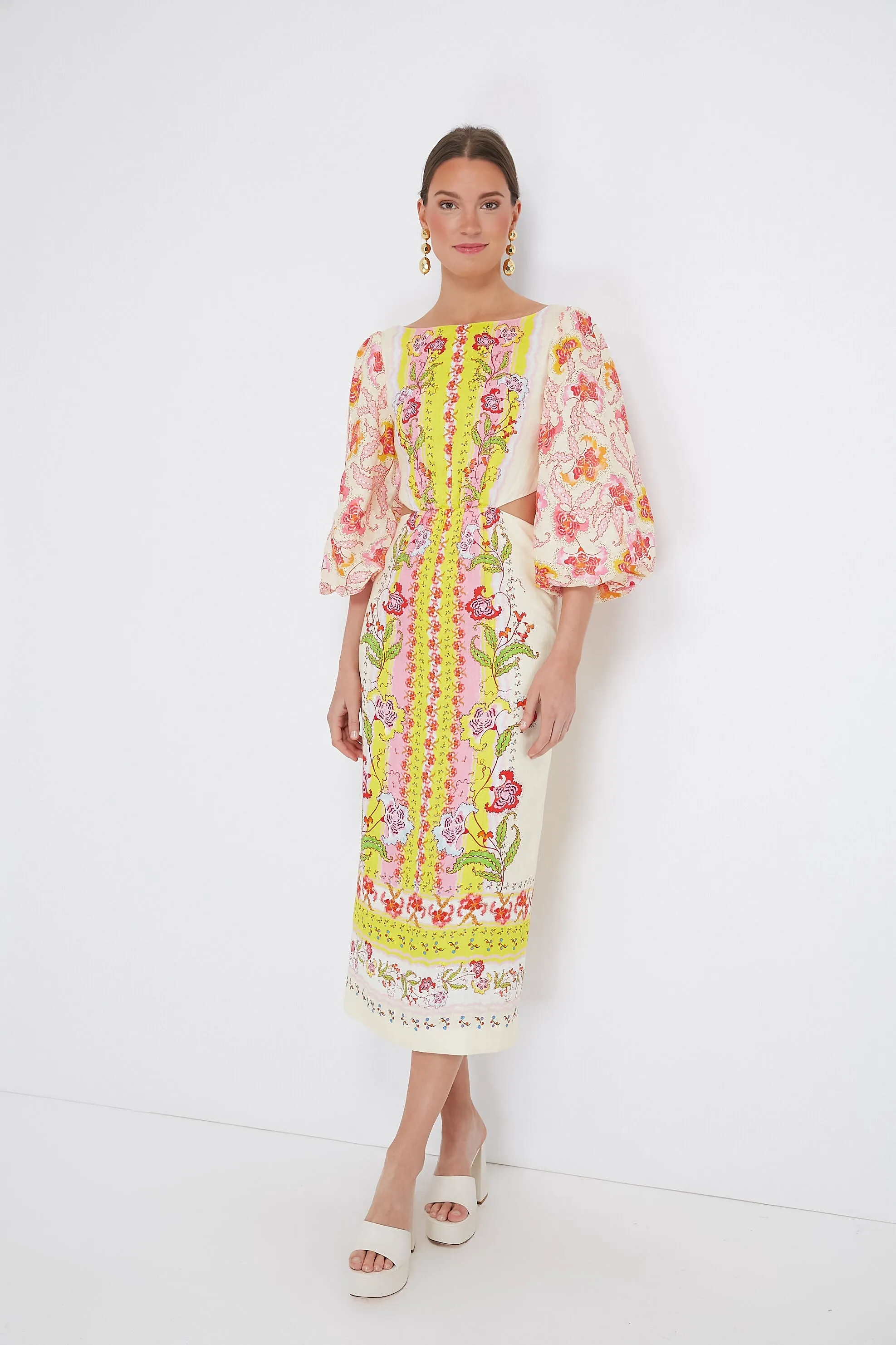 Aphrodite Borders Neelam Maxi Dress