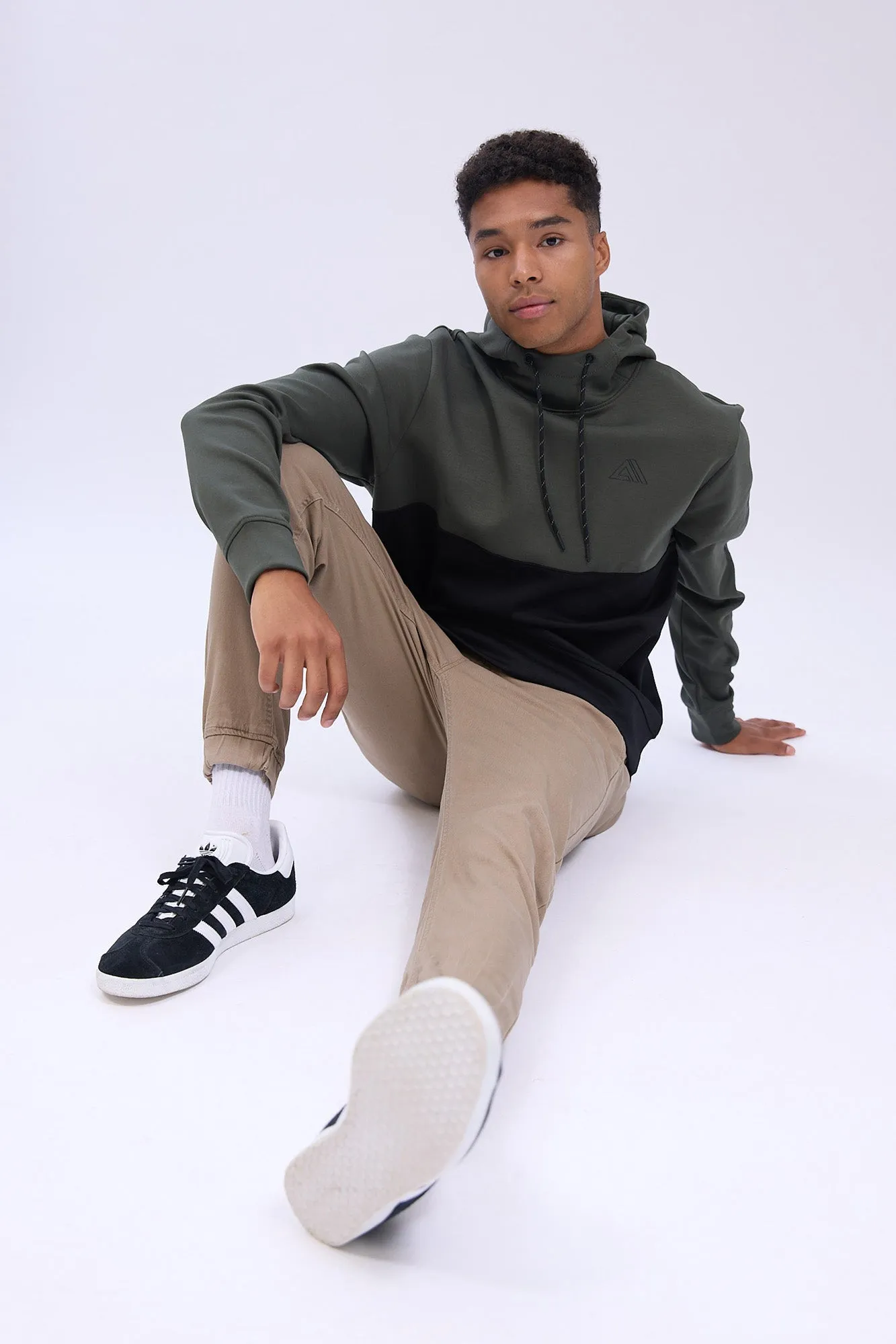 Aéropostale Air Tech Fleece Colour Block Pullover Hoodie