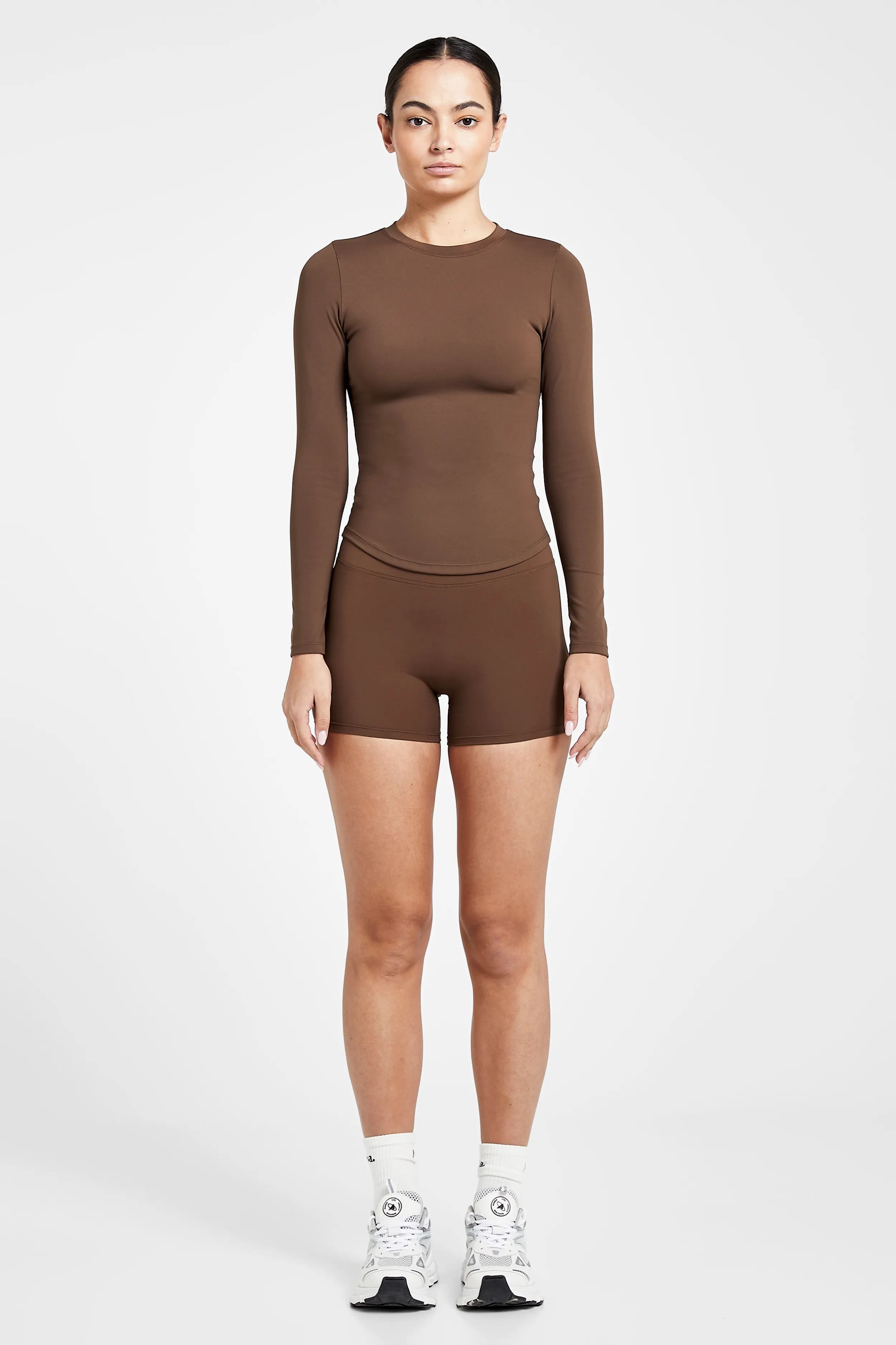 Base Sculpting Shorts - Truffle