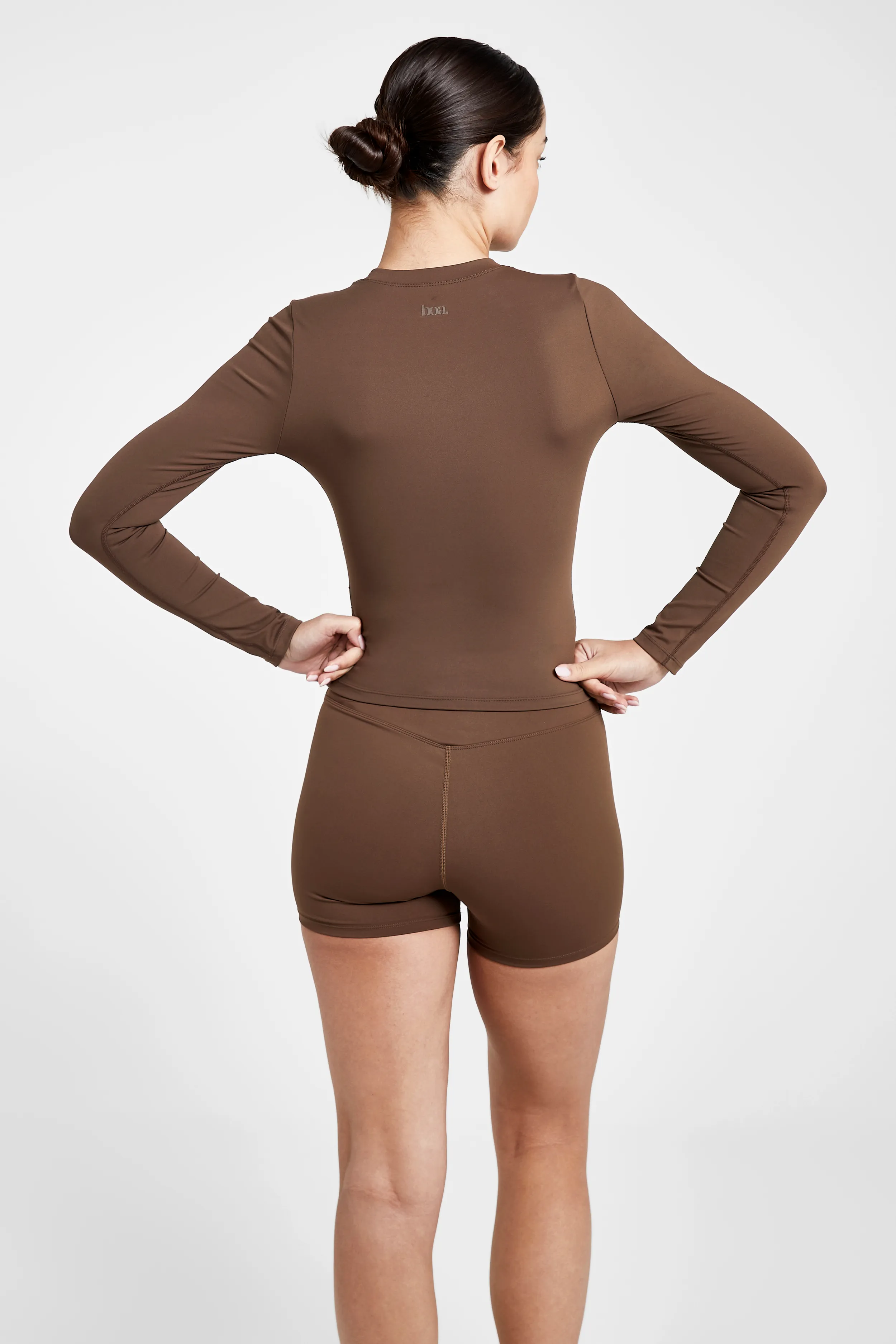 Base Sculpting Shorts - Truffle