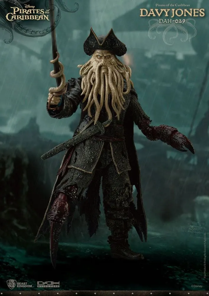 Beast Kingdom Pirates of the Caribbean Dynamic 8ction Heroes Action Figure 1/9 Davy Jones