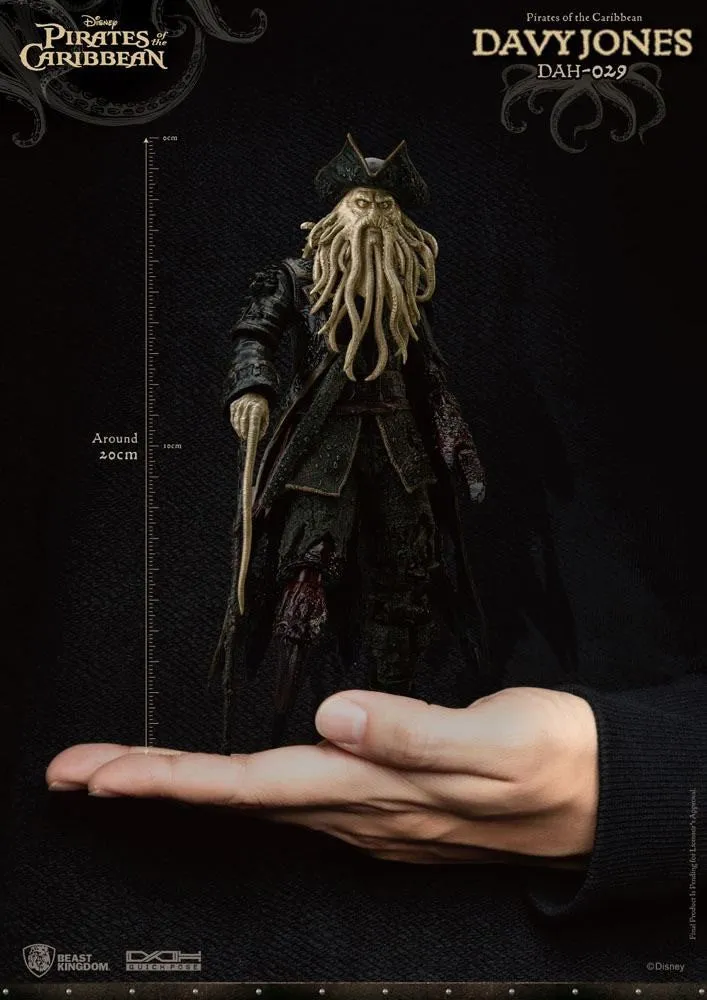 Beast Kingdom Pirates of the Caribbean Dynamic 8ction Heroes Action Figure 1/9 Davy Jones