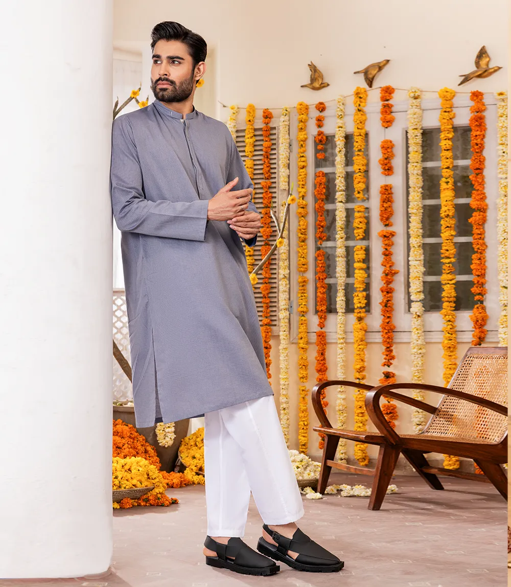 BM5417-BLACK-Men Peshawari's