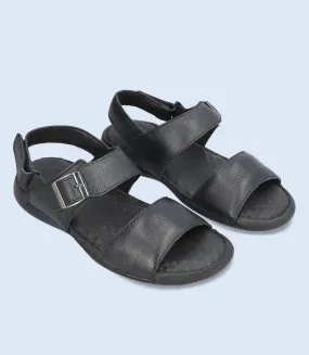 BM6217-BLACK-MEN Comfort Sandal