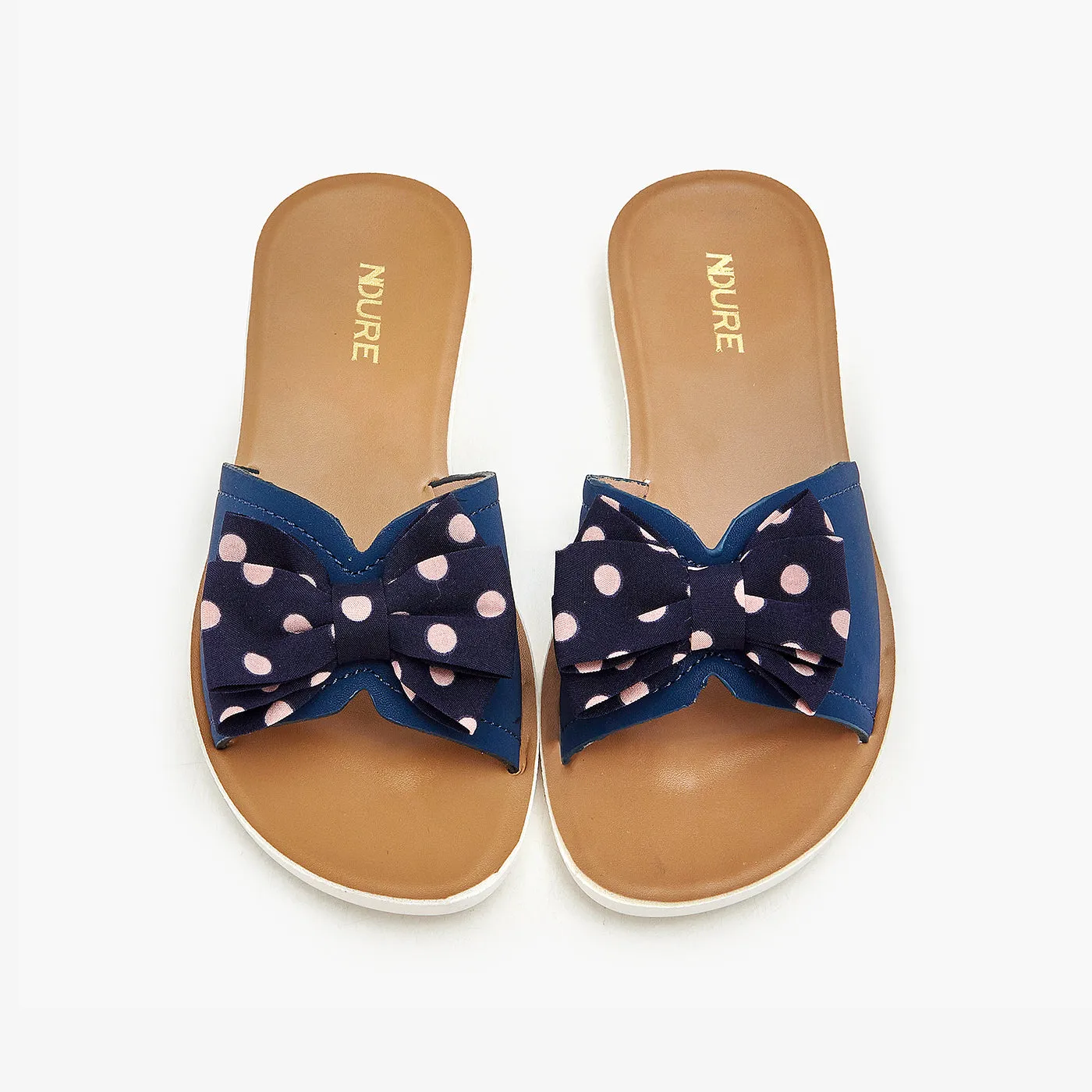 Bow Chappals for Girls