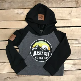 Boy's "Alaska Boy" Contrast Hoodie