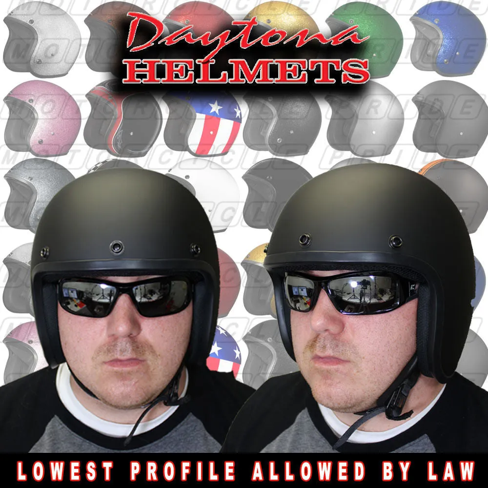 Captain America - Daytona Low Profile D.O.T. Open Face Helmet