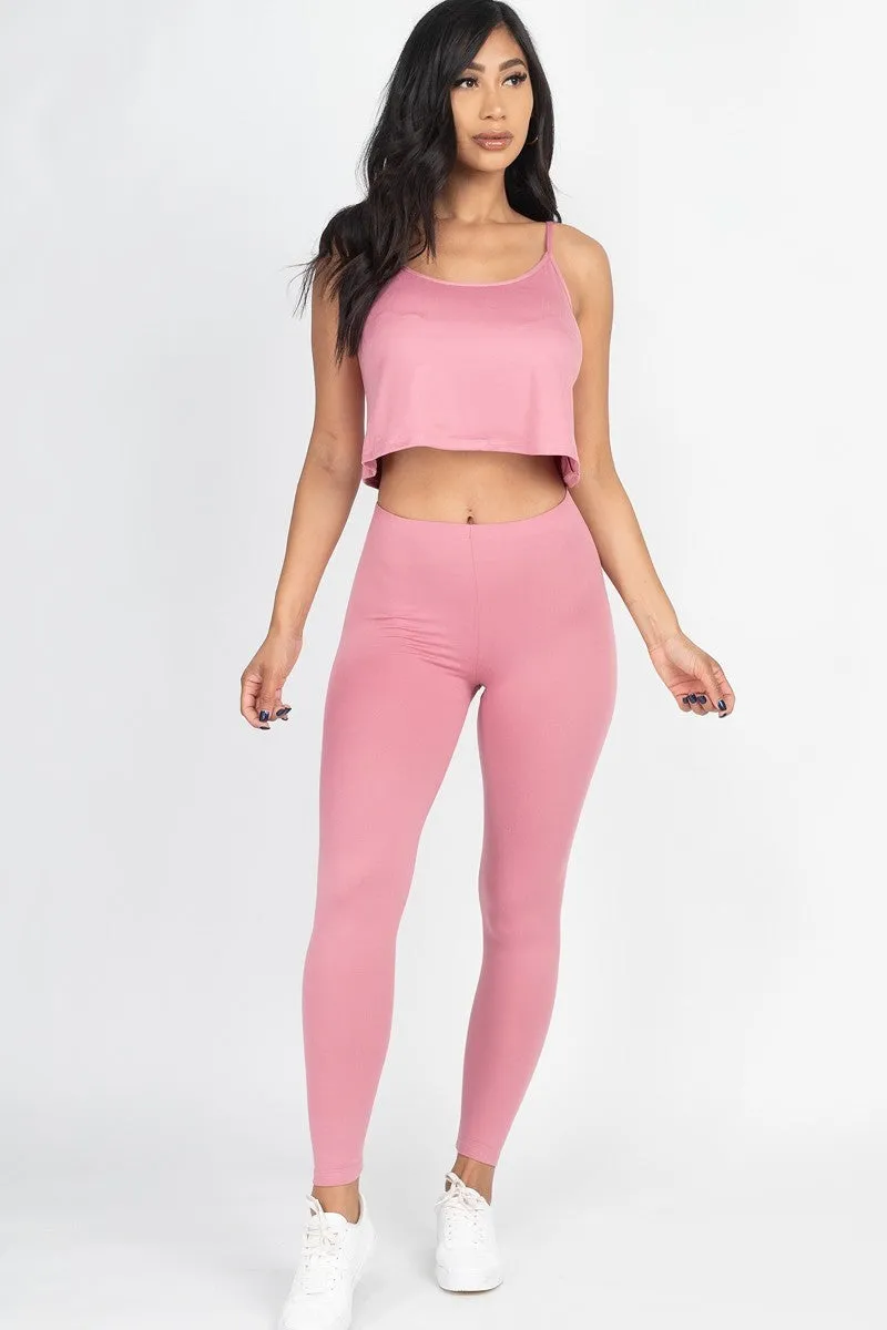 CARMI TOP AND LEGGINGS SET