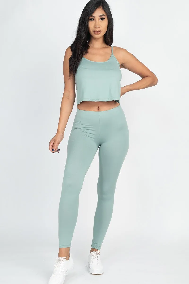 CARMI TOP AND LEGGINGS SET