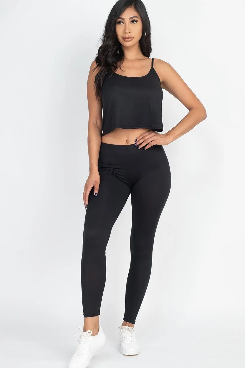 CARMI TOP AND LEGGINGS SET