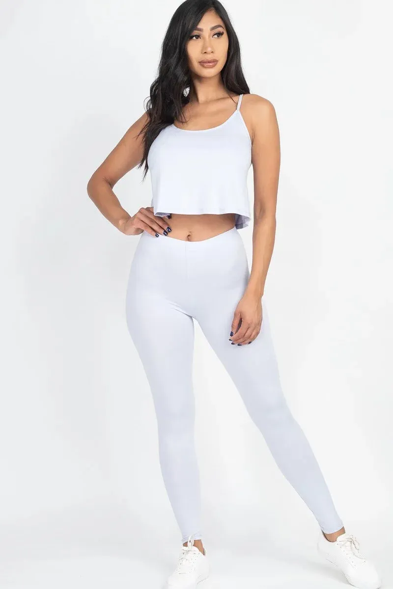 CARMI TOP AND LEGGINGS SET