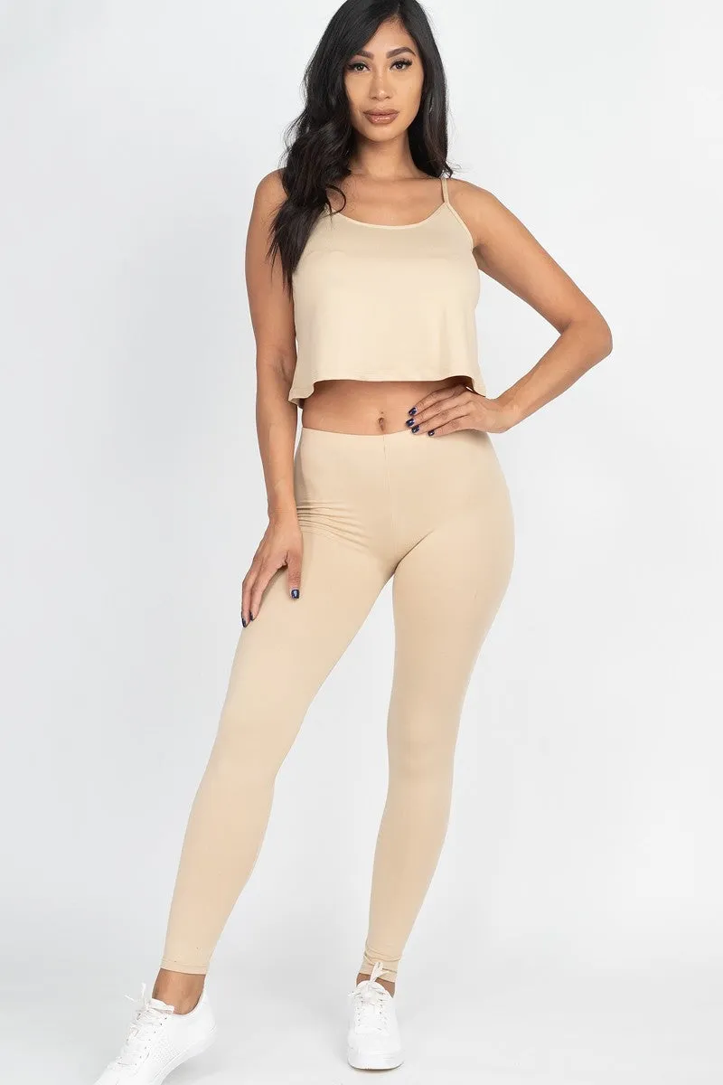 CARMI TOP AND LEGGINGS SET