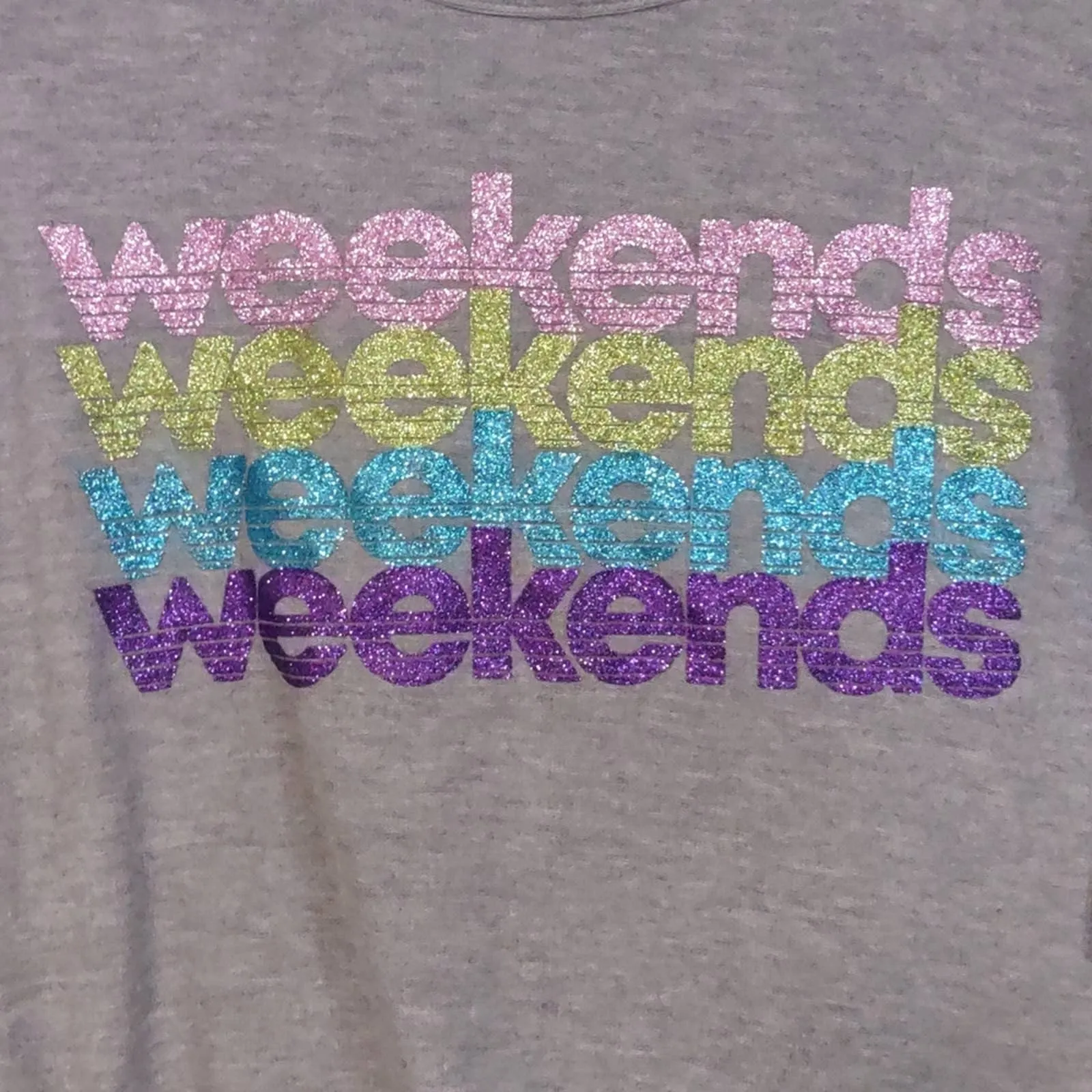 Chaser Weekends Sweatshirt Heather Gray