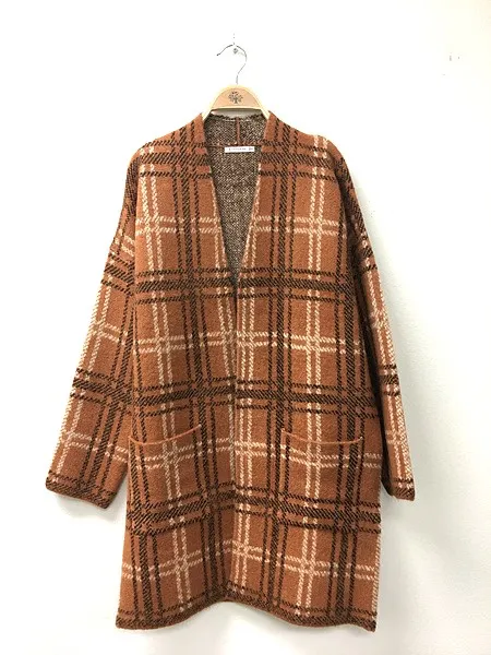 Checked Cardigan Jackets - 2 Colors!