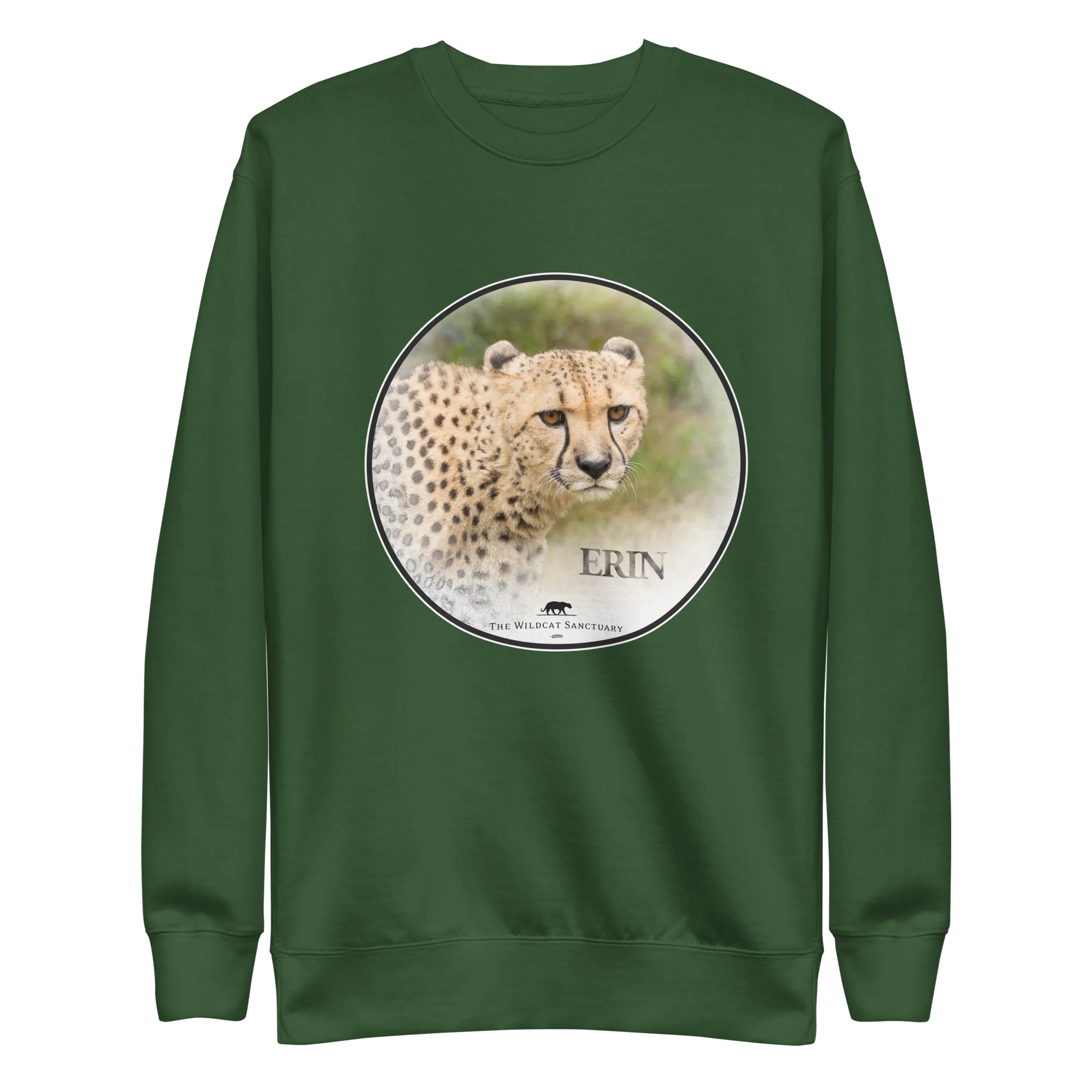 Cheetah Erin Premium Sweatshirt