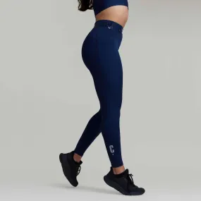 CLQ Zone Compression Tights - French Navy