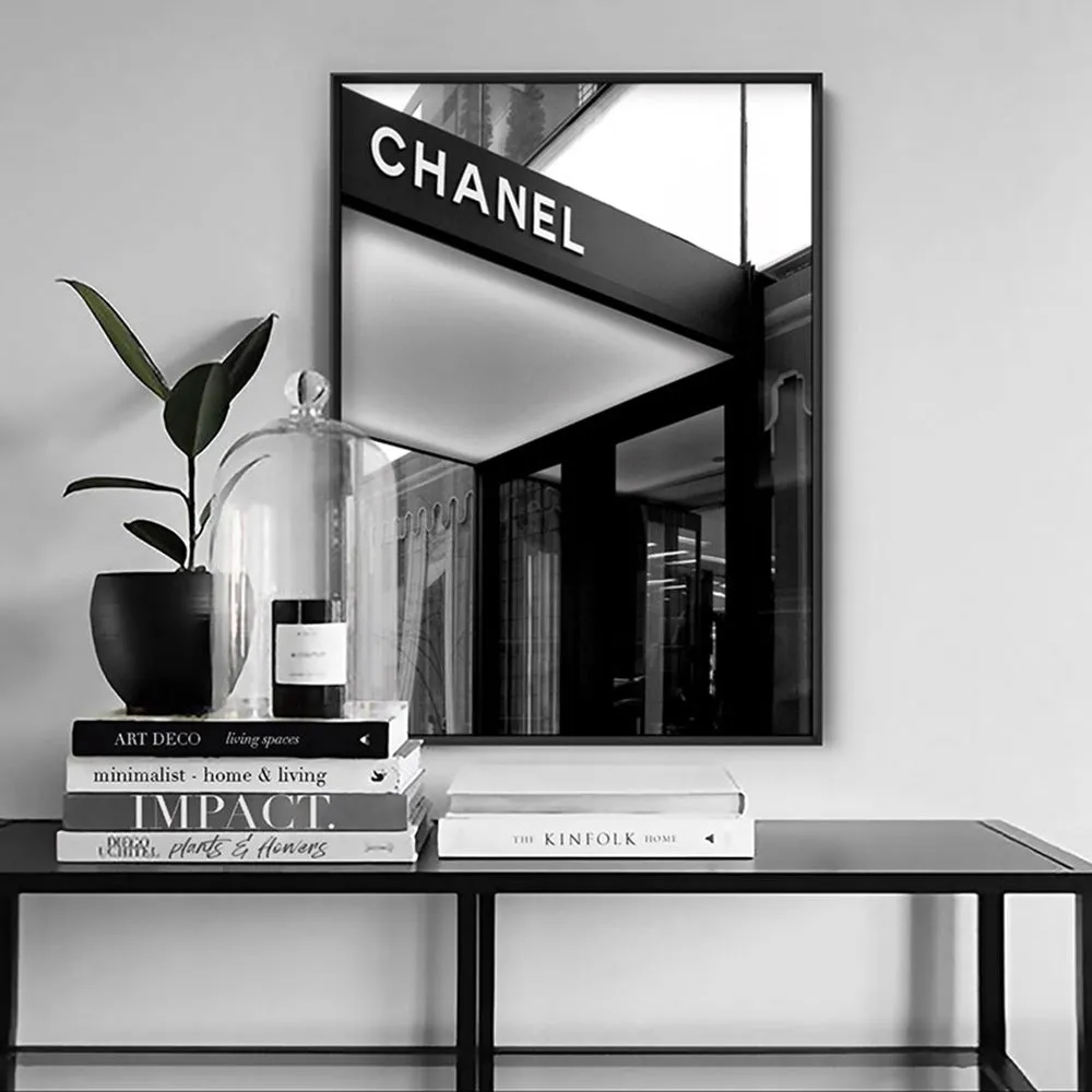 Coco Entrance B&W - Art Print