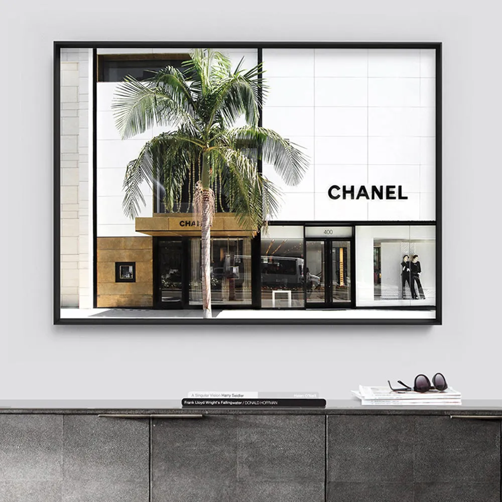 Coco Rodeo Drive in Landscape - Art Print