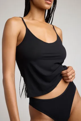 Cotton Cami in Black