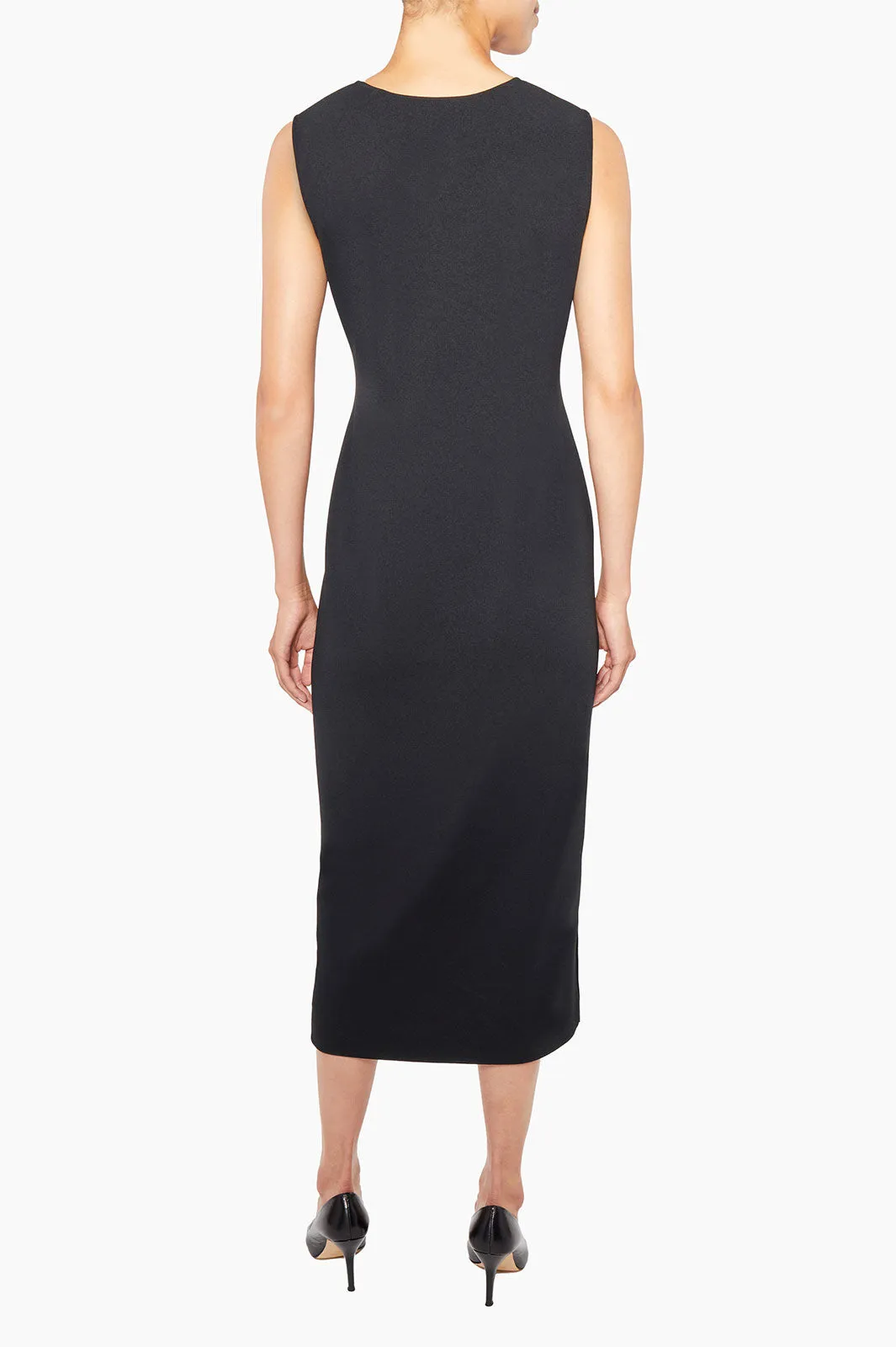 Deco Crepe Sheath Dress