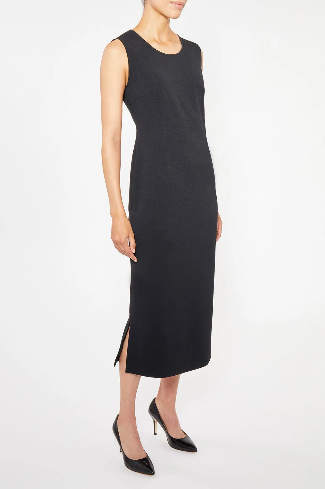 Deco Crepe Sheath Dress