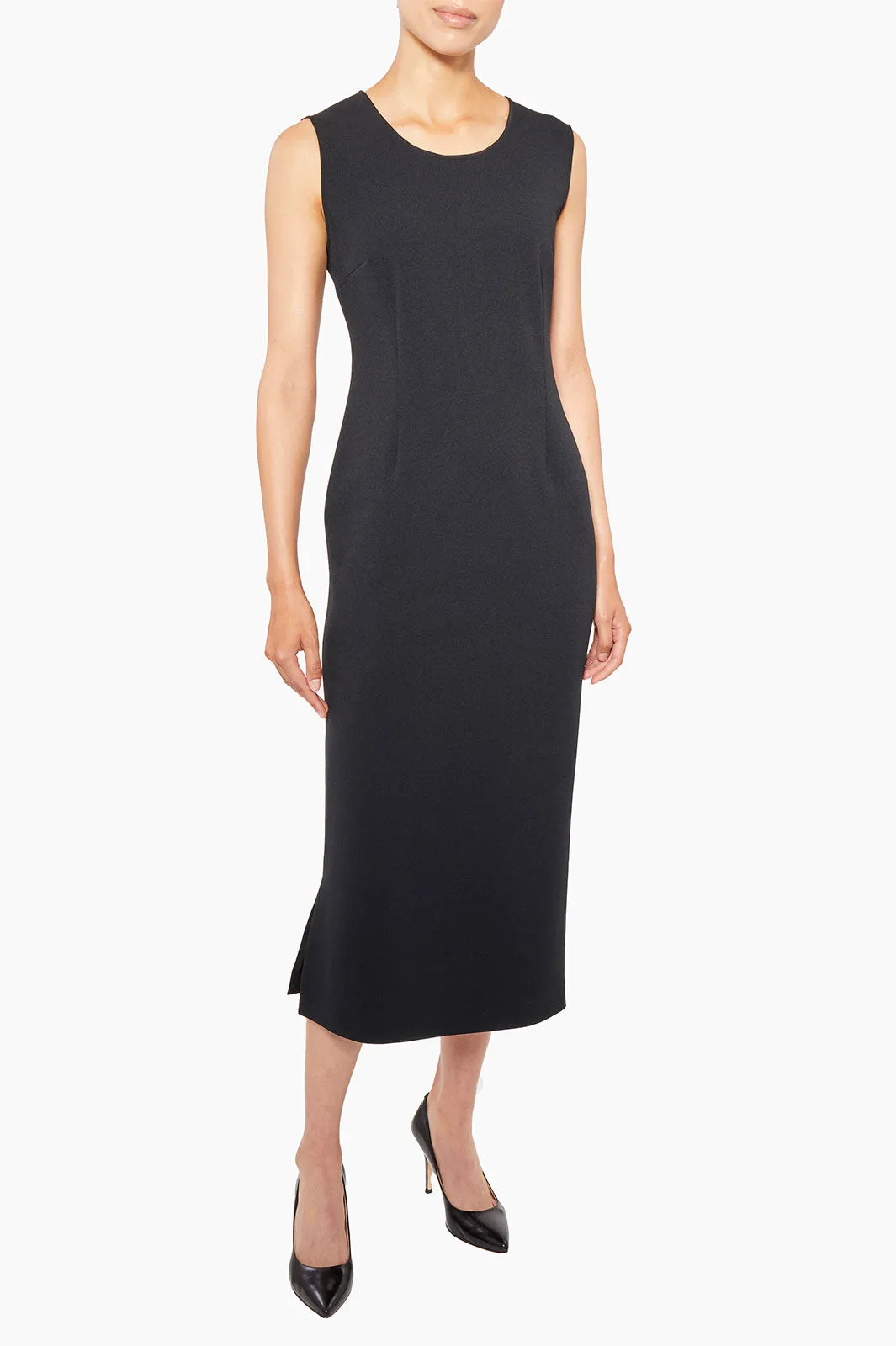 Deco Crepe Sheath Dress