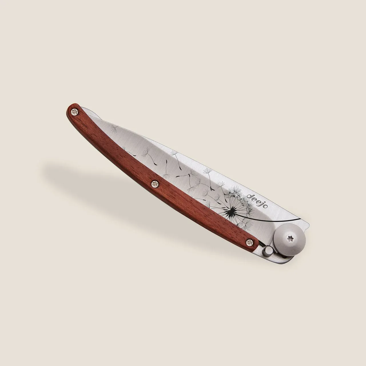 Deejo Coral Wood Make a Wish Knife