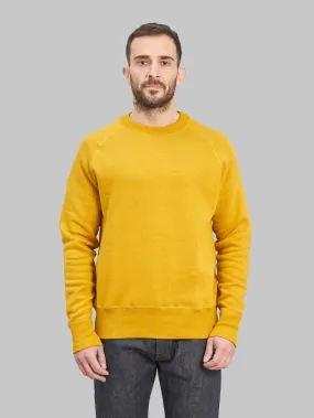 Denime By Warehouse & Co. "Lot. 261" 4-Needle Raglan Sweatshirt Yellow