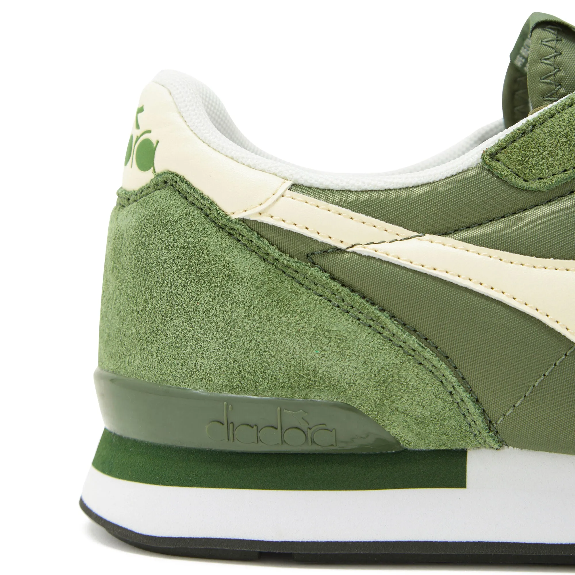 Diadora Camaro Trainers - Olivine / Whisper White