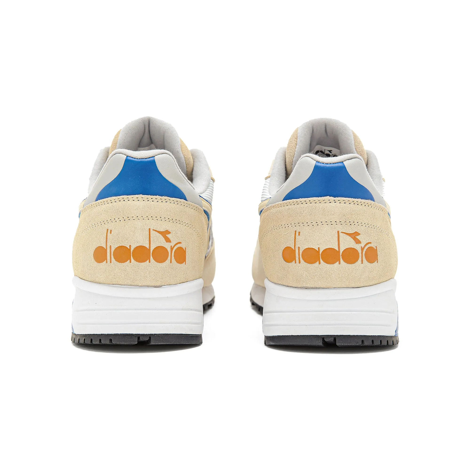 Diadora N902 Tech Mesh Trainers - White / Autumn Glory