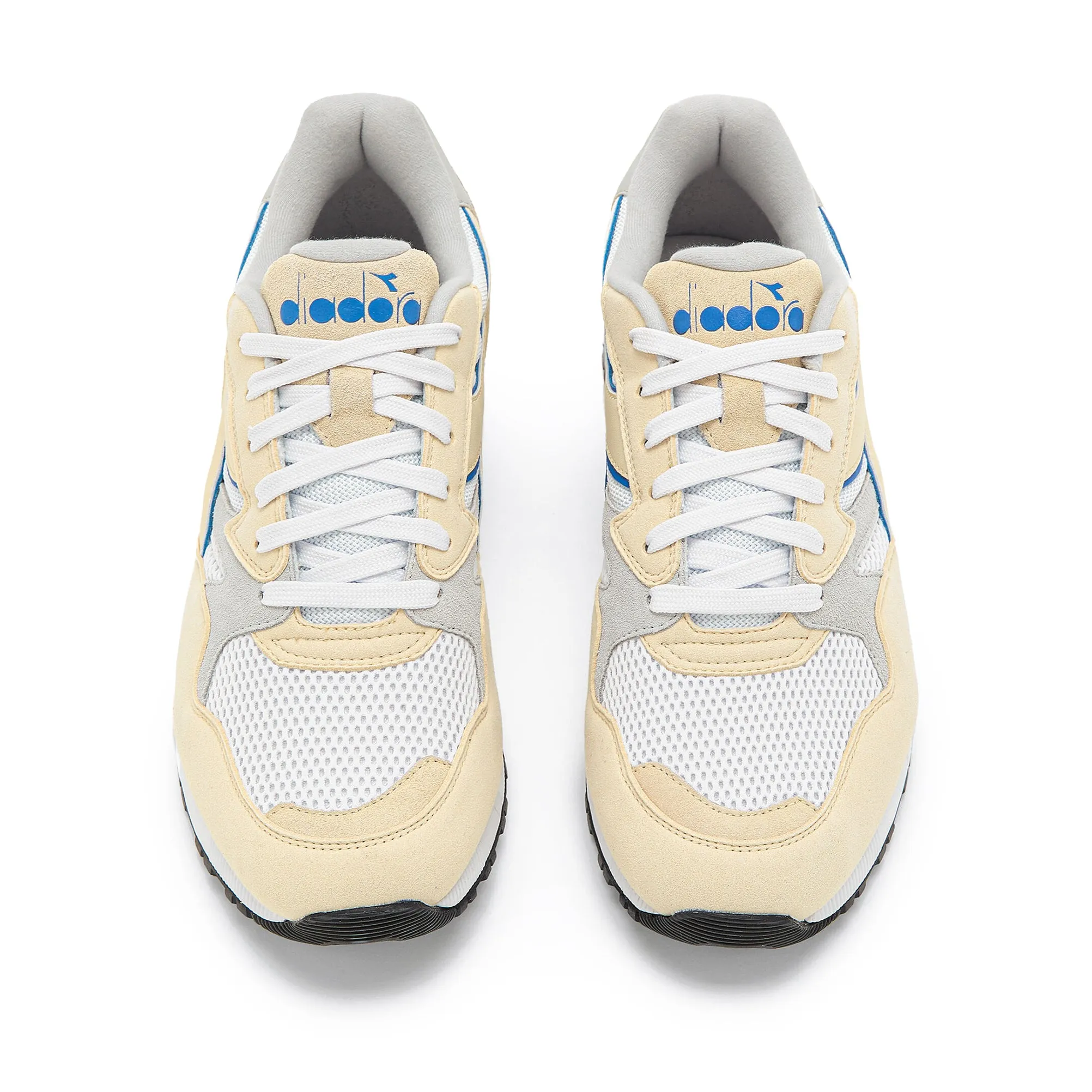 Diadora N902 Tech Mesh Trainers - White / Autumn Glory