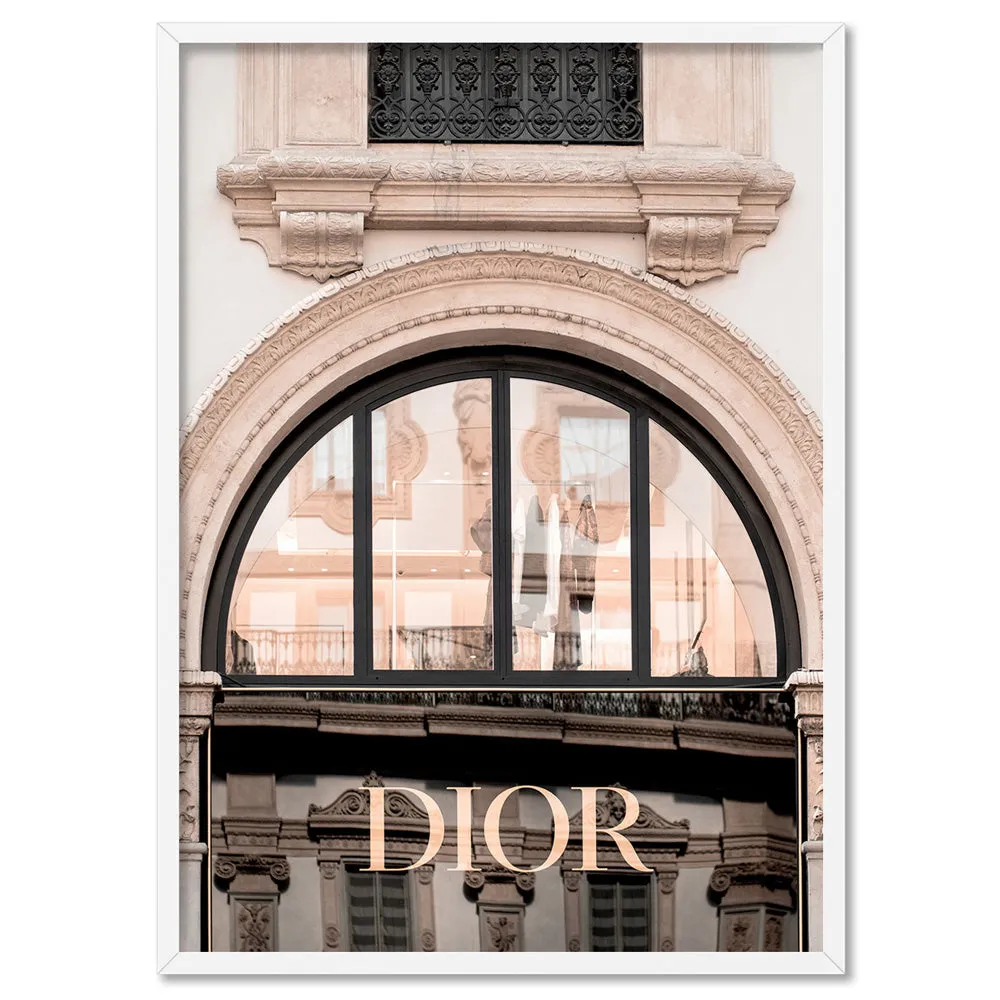 Dior Arch in Blush - Art Print