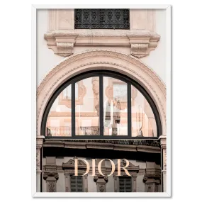 Dior Arch in Blush - Art Print