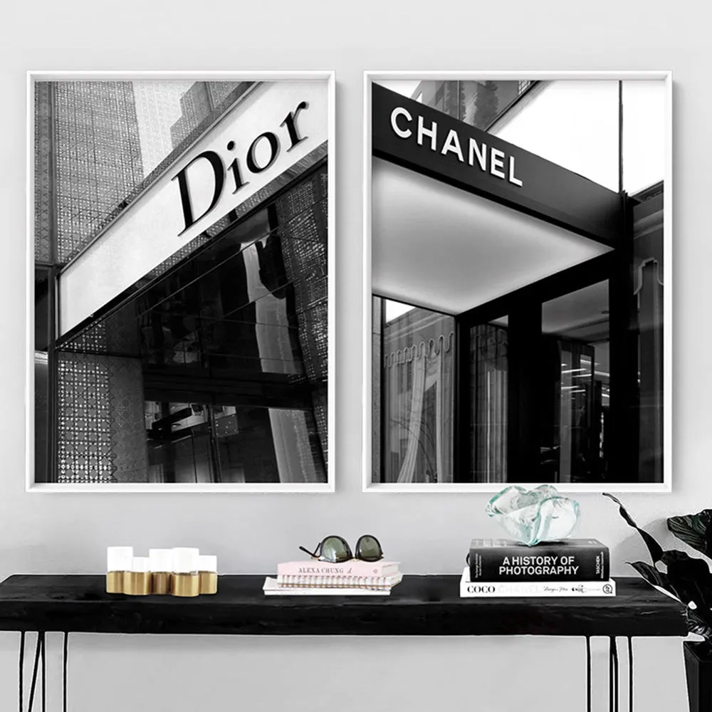 Dior Entrance B&W - Art Print