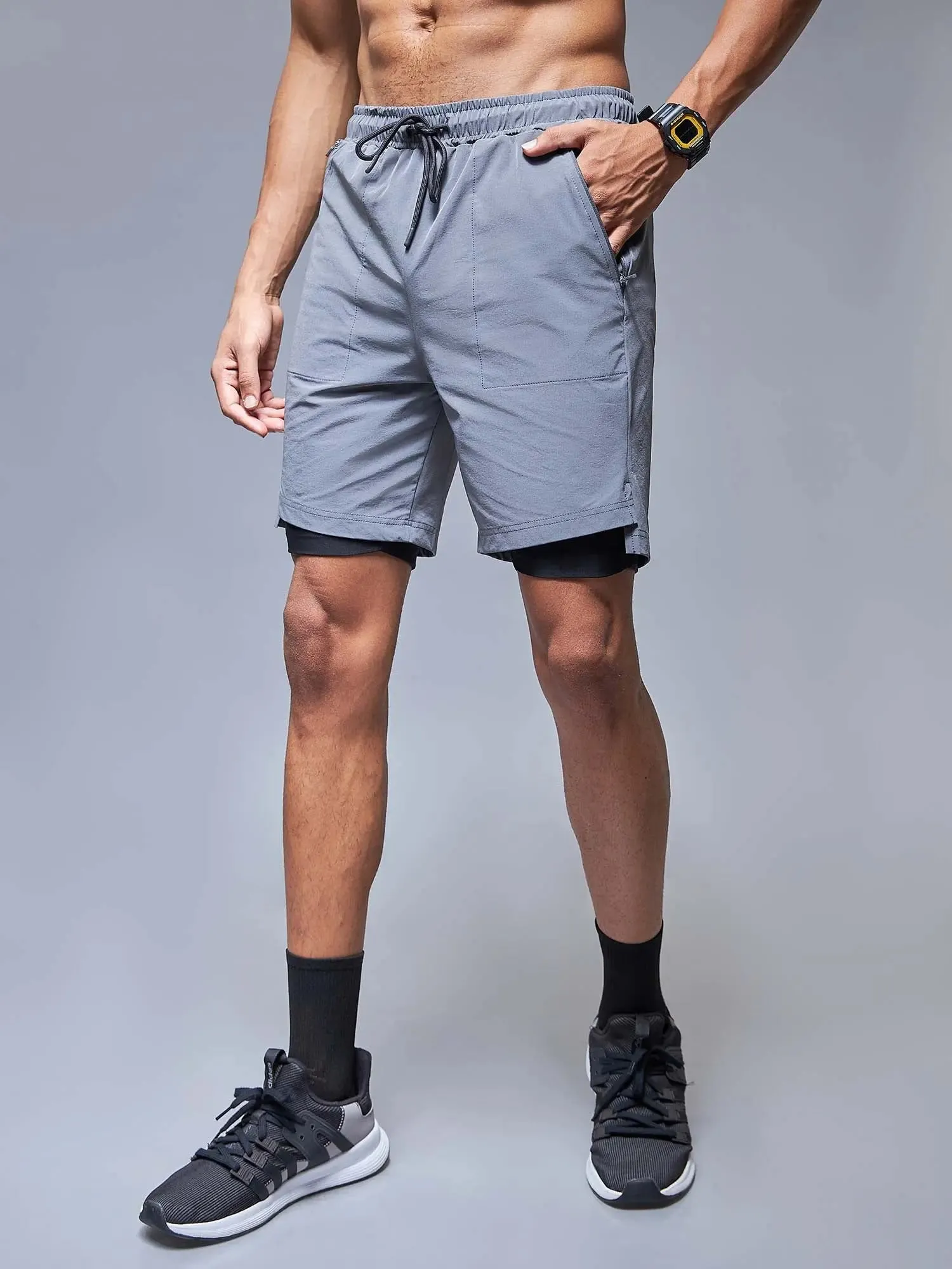 DuoFlex Grey Shorts