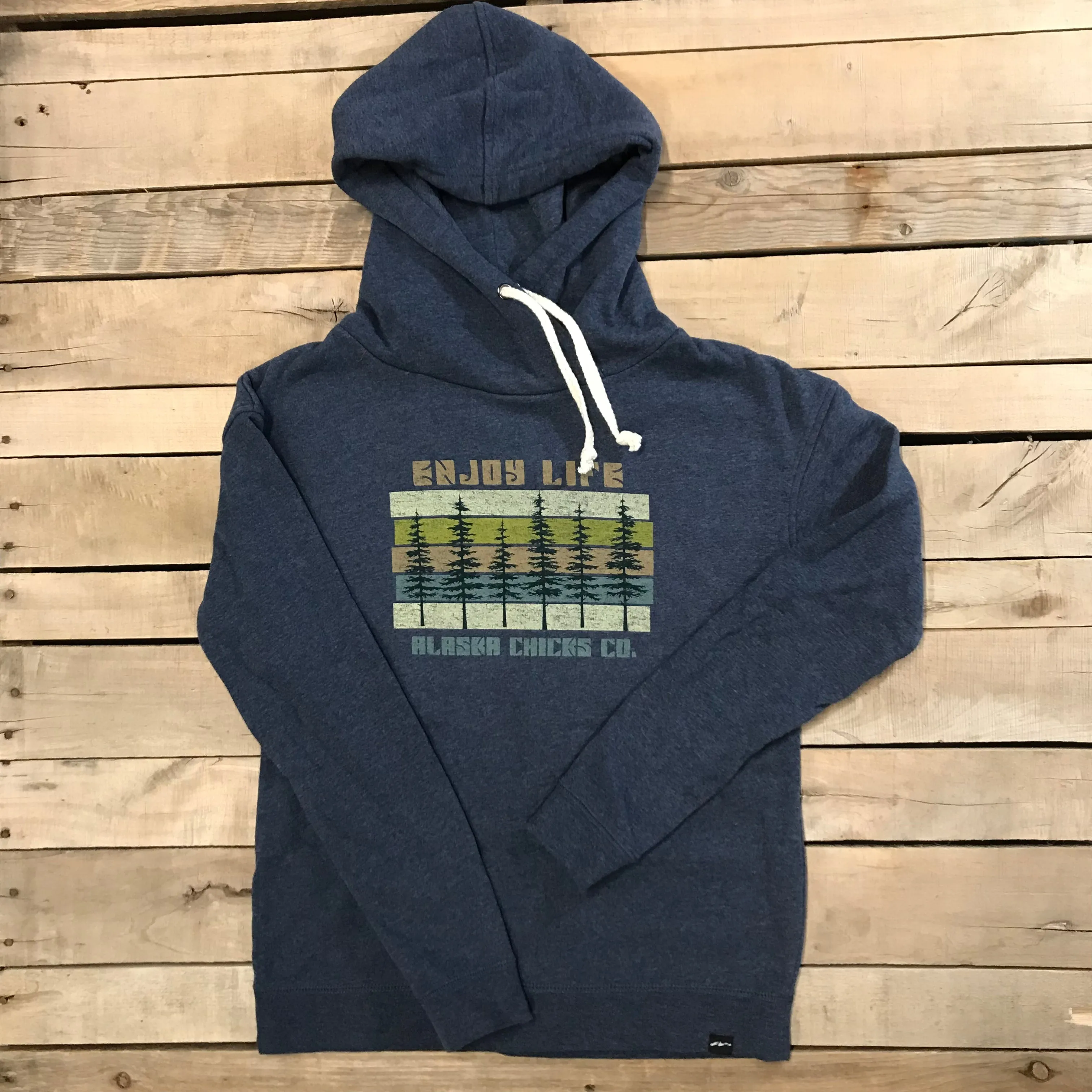 Enjoy Life Tree Line Hoodie