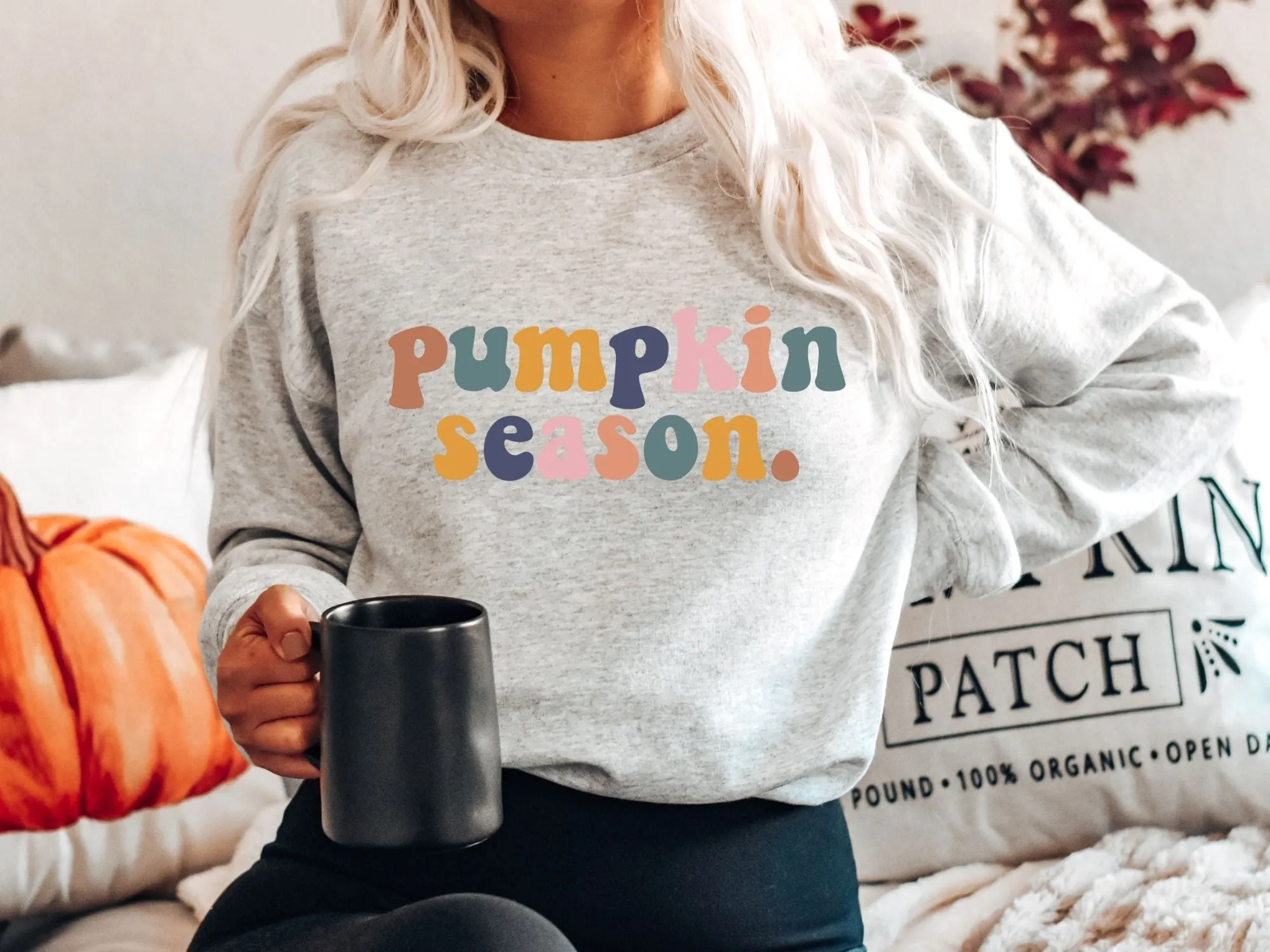 Fall Colors Pumpkin Season Sweatshirt