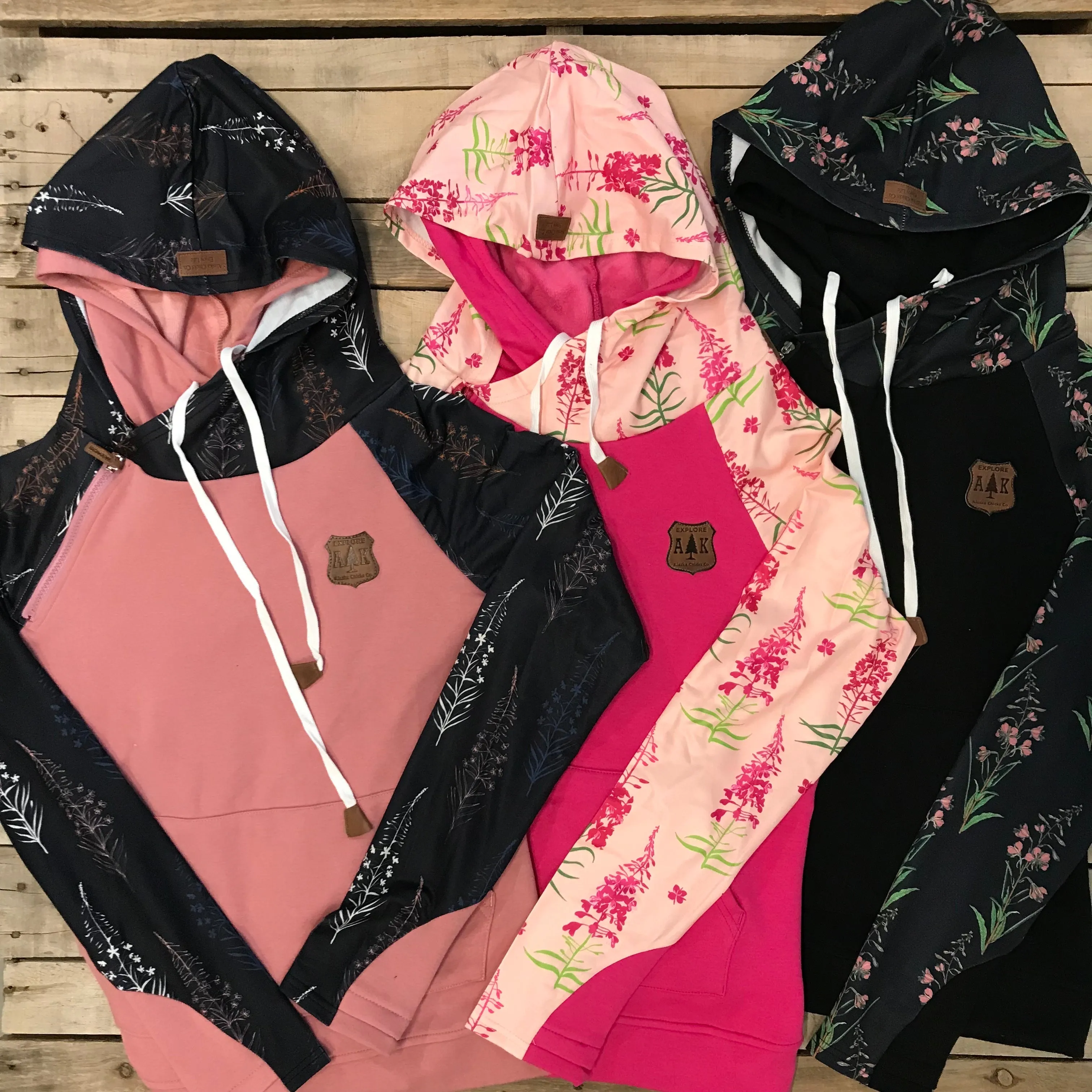 Fireweed Sleeve Hoodie