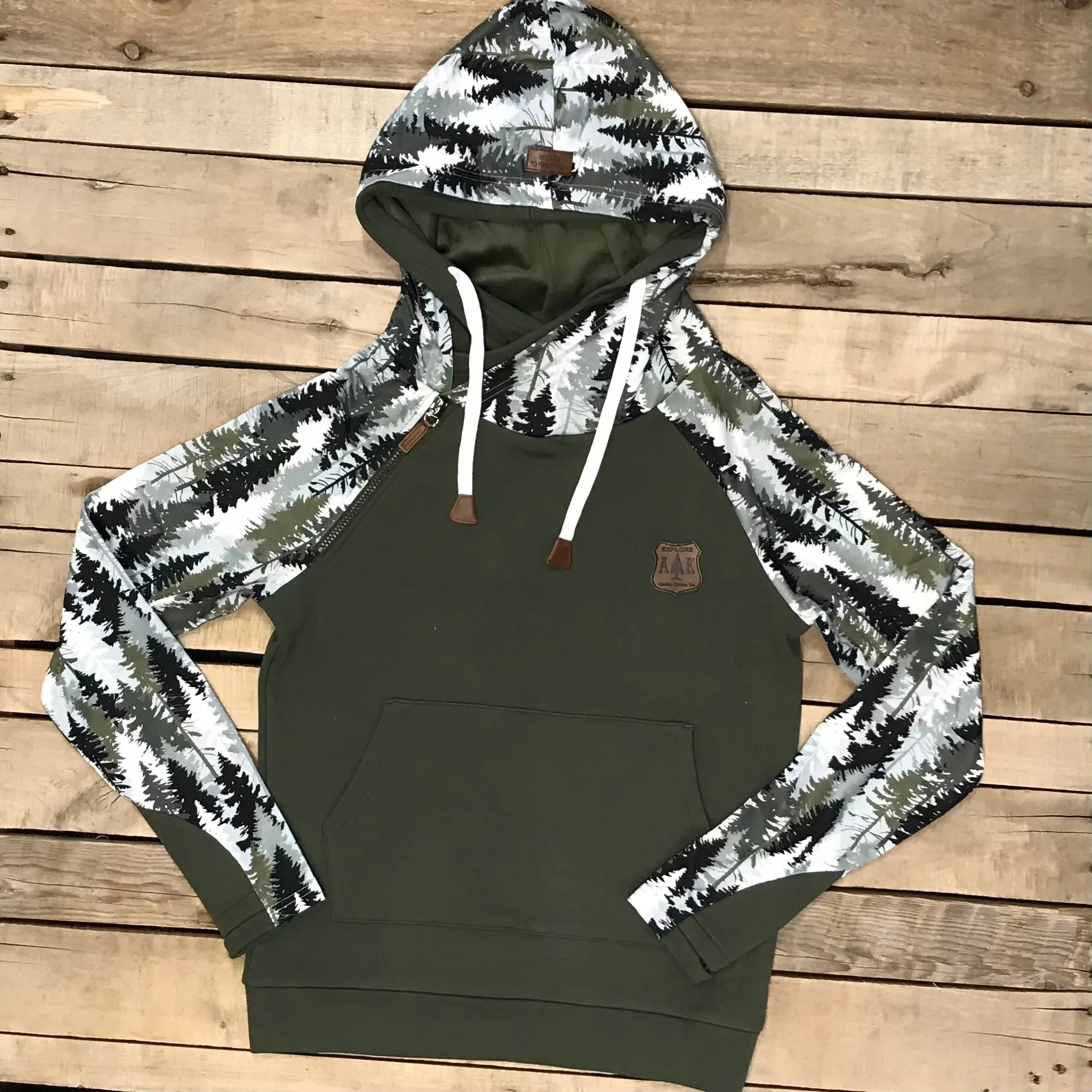 Forest Sleeve Hoodie