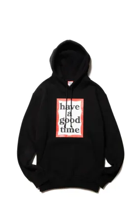 FRAME PULLOVER HOODIE FL BLACK