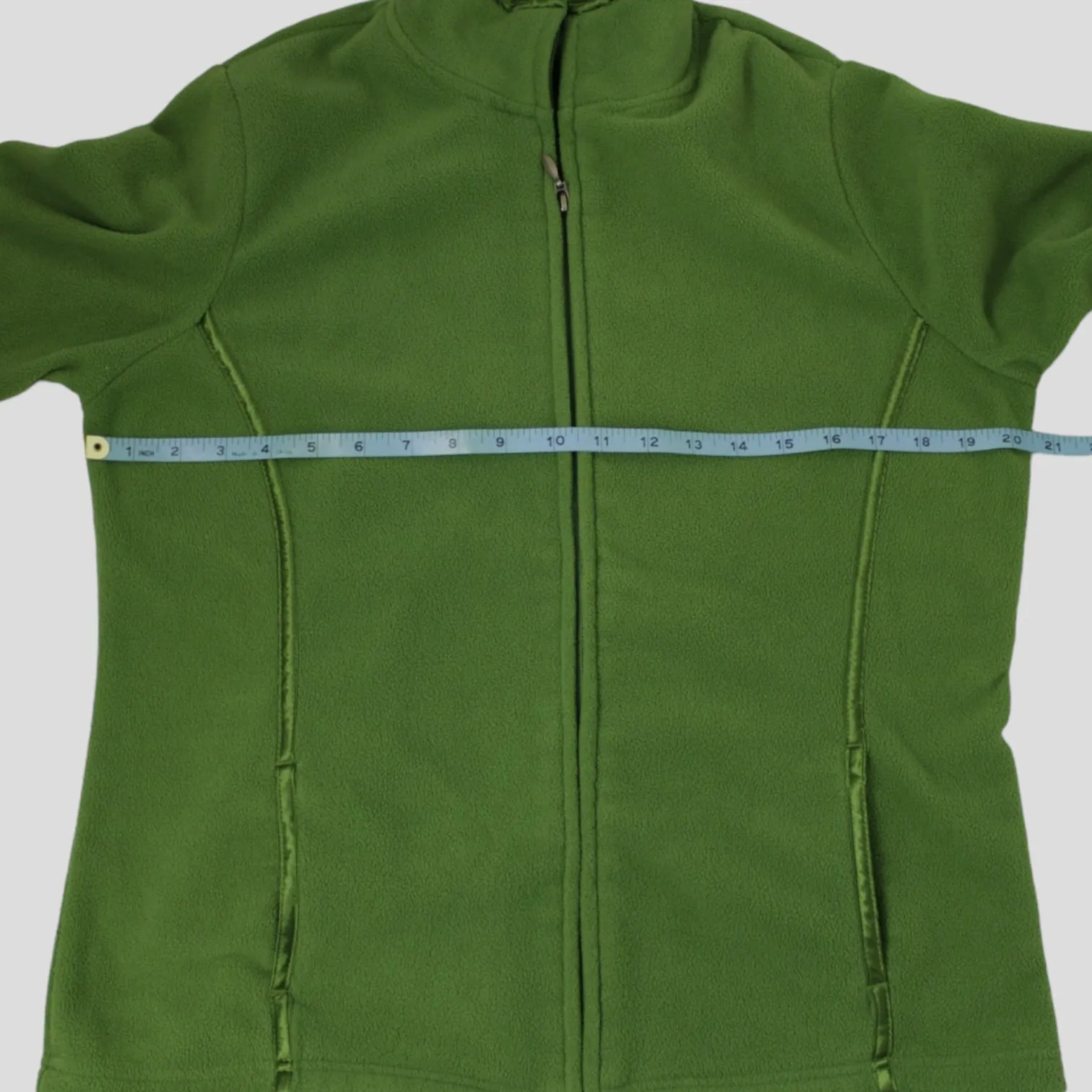 George fleece zip-up cardigan